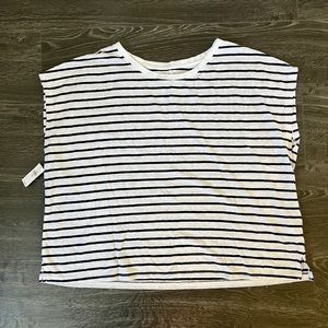 Old Navy Stripped Oversized T-Shirt, XXL